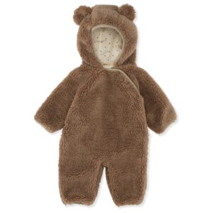 Konges Slojd / Grizz teddy onesie / Dark brown