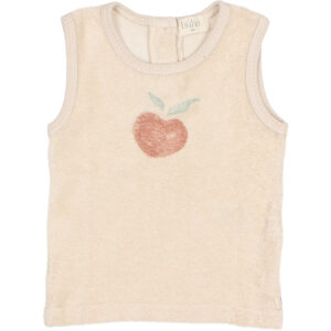 BUHO / baby / terry tank top / sand