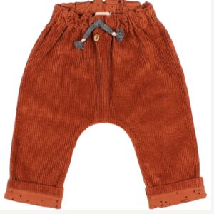 BUHO / baby / corduroy pants / rust