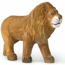 Ferm Living / Animal hand carved / lion