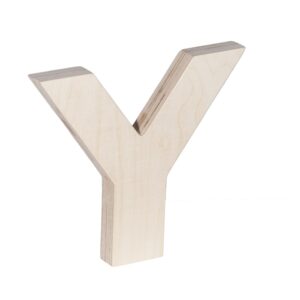 Trixie / houten letter /Y