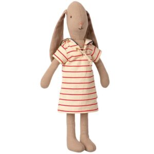 Maileg / Bunny (size 2) / Striped dress