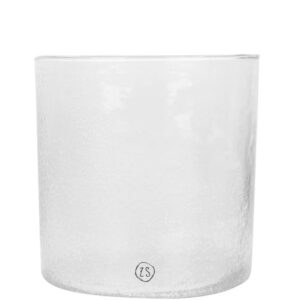 zusss / kaarsenhouder frosted glas