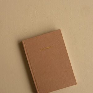 Monk & Anna / Notebook / washed linen / cashew