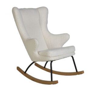 QUAX / Rocking adult chair delux / limited edition / teddy