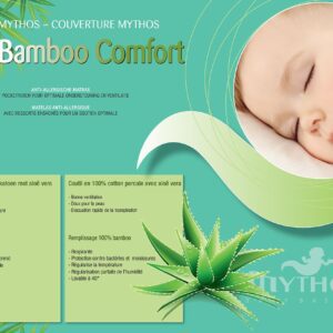 MYTHOS / deken bamboo comfort / aloe vera / 100×135