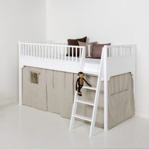 Oliver Furniture / junior low loft / 90×160 / seaside