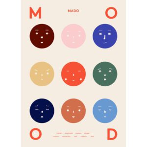 MADO / 9 moods / 50×70