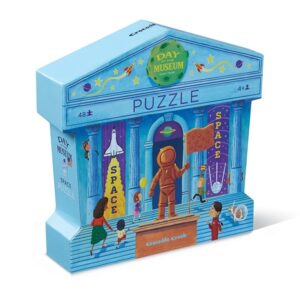 puzzel / day at the museum / space / 48 pcs