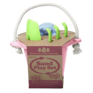 Green Toys / strand speelgoed set / roze