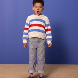 Petit Bateau / sweater / retro stripes