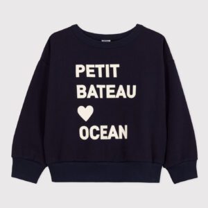 Petit Bateau / sweatshirt / love ocean