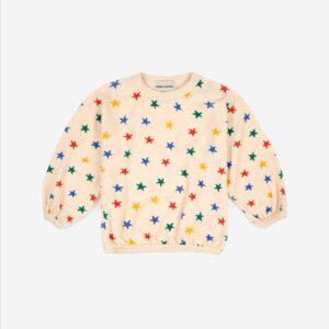Bobo Choses / Terry sweatshirt / Multicolor stars