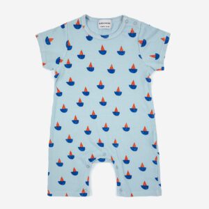 Bobo Choses / playsuit / all over sail boat