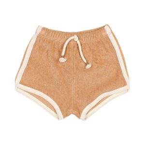 BUHO / baby / terry cloth shorts / caramel