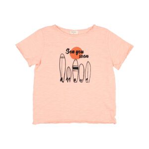 BUHO / kids / sea you soon t-shirt / apricot