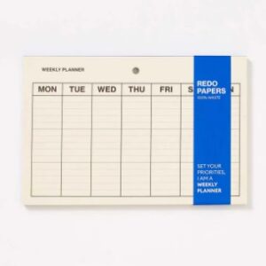 REDOPAPERS / weekly planner