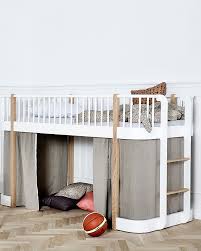 Oliver Furniture / Low Loft Bed / 90×200 / white-oak / grossiels deel 1