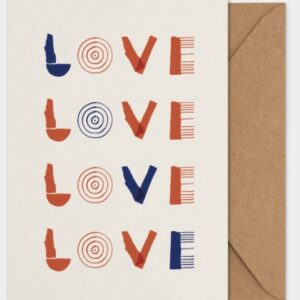 MADO / Art card A5 / love