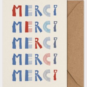 MADO / Art card A5 / merci