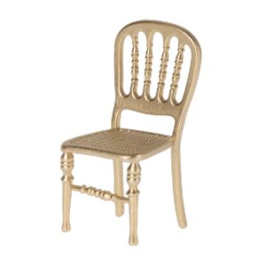 Maileg / chair / gold