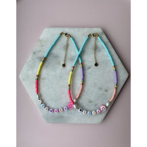 KABINES KEUZE / surf necklace / multicolor block / summer