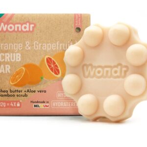 WONDR / scrub bar / orange & grapefruit