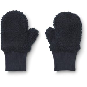 Liewood / Coy pile mittens / midnight blue