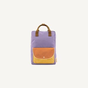 Sticky Lemon / backpack large farmhouse / envelope / blooming purple
