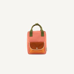Sticky Lemon / backpack small / farmhouse / envelope / flower pink