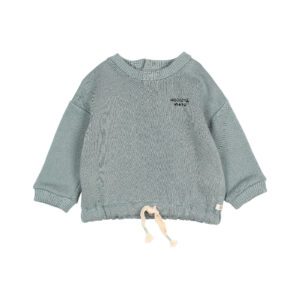 BUHO / baby / weekend sweatshirt / eucalyptus