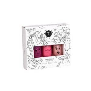 Nailmatic / kids nagellak set van 3 / sheepy – kitty – peachy