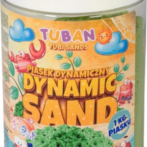 TUBAN / dynamisch zand 1 KG / groen