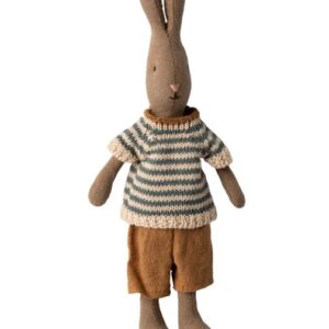 Maileg / rabbit size 1 / brown / shirt and shorts