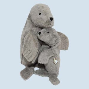 Senger / cuddly animal warmtekussen small / seal grey