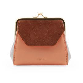 Sticky Sis Club / wallet La promenade / french pink + hortensia blue + croissant brown