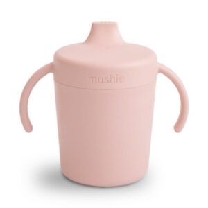 mushie / training sippy cup / blush