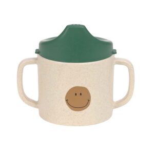 Lässig / sippy cup / happy rascals / smile green