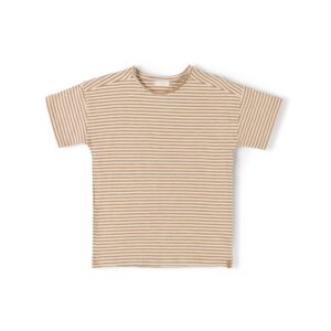 NIXNUT / Com Tshirt / caramel stripe