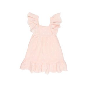 BUHO / kids / embroidery dress / light pink