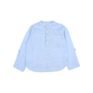 BUHO / kids / linen kurta shirt / placid blue