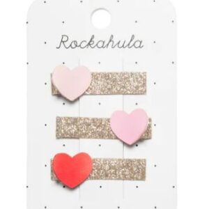 Rockahula kids / glitter bar clip / heartbreaker