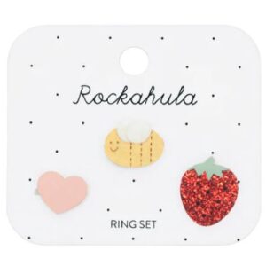 Rockahula kids / set van 3 ringen / strawberry fair