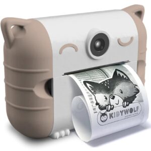 Kidywolf / Kidyprint / fototoestel met thermische printer / perzik PRE ORDER 29/03