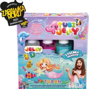 TUBAN / jelly set / 3 kleuren / zeemeermin