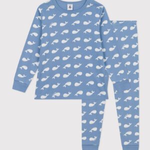 Petit Bateau / pyjama / walvisprint