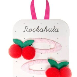 Rockahula kids / pom pom clips / sweet cherry