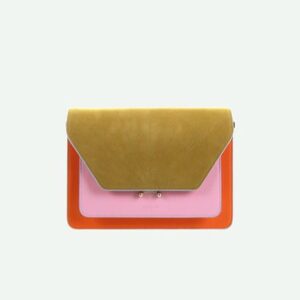Sticky Sis Club / satchel / il sole / colore / arancia orange + dolce pink + lemon leaf
