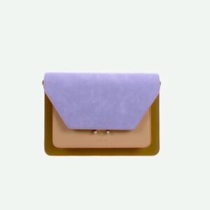 Sticky Sis Club / satchel / il sole / colore / costa green + affogato beige + sunset lilac