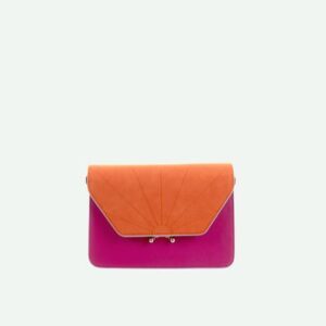 Sticky Sis Club / shoulder bag / il sole / colore / positano purple + arancia orange